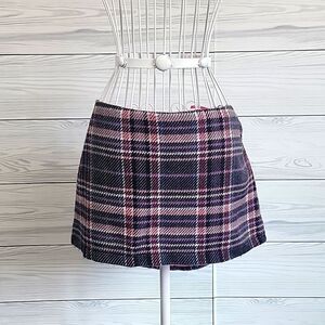 Steve & Barry's plaid miniโskirt Women's Size Large